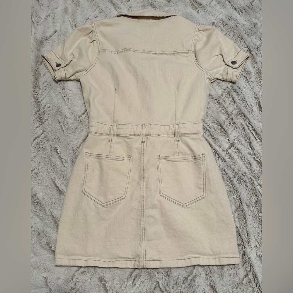 Celebrity Pink Juniors Button up Jeans Dress - Picture 14 of 15